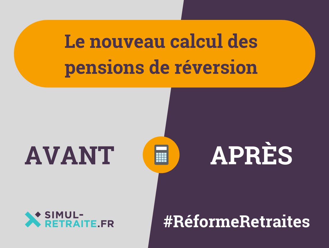 [ Réforme des retraites ] La pension de réversion  avant / après