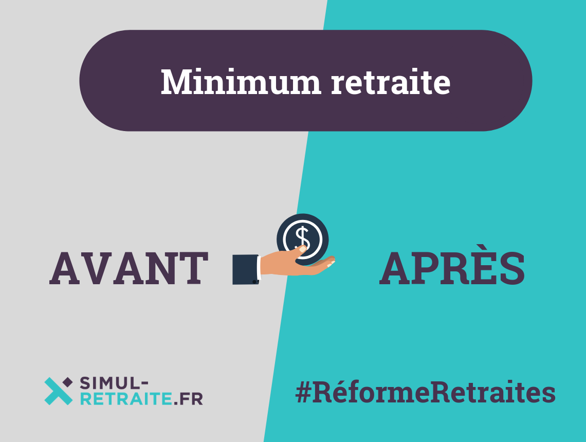 [ Réforme des retraites ] Le minimum retraite  avant / après