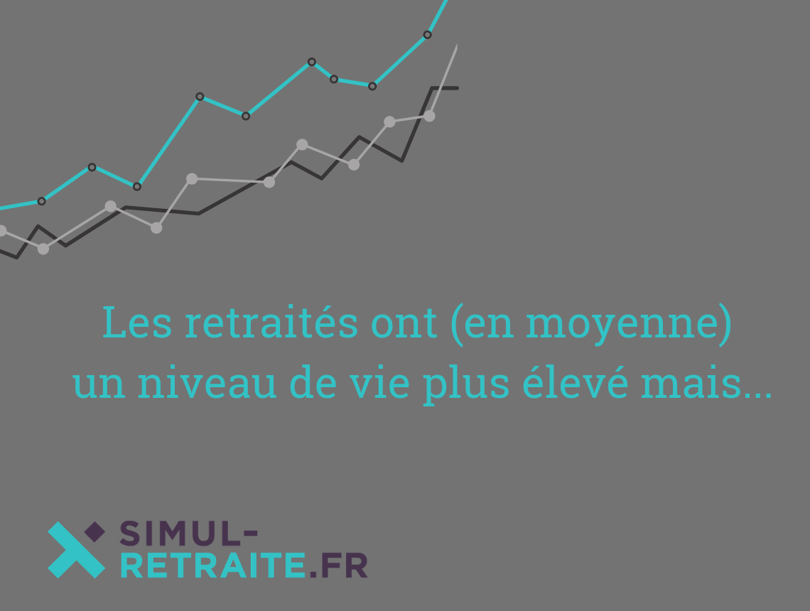 Le niveau de vie des retraités est (en moyenne) plus élevé mais...